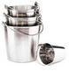 Stainless Steel Pail With Handle