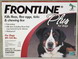 Frontline Plus - Flea And Tick -  Dog - 88-132 Lbs. -  3 Pack