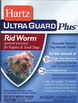Hartz Ultraguard+ Rid Worm Dg 2tab