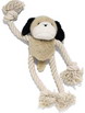 Moppets Plush And Rope Dog Toy