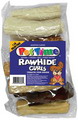 Assorted Rawhide Roll Curls - Dog - 1 Pound