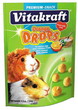 Vitakraft Orange Drops For Guinea Pigs (5.3 Oz.; 0.75"length; Orange; Yogurt)