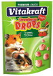 Vitakraft Strawberry Drops For Hamsters (5.3 Oz.; Strawberry)