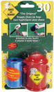 Bags On Board Fire Hydrant Dispenser & 30-pack (dispenser: 3"h X 1.75"diameter; Fire Hydrant)