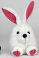Booda Medium Rabbit Squatters Dog Toy (medium; 4"height; Rabbit)