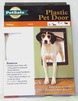 Petsafe Plastic Pet Door (medium; For Doors 0.06"-1.75"thick; Opening: 8.13"w X 11.75"h)